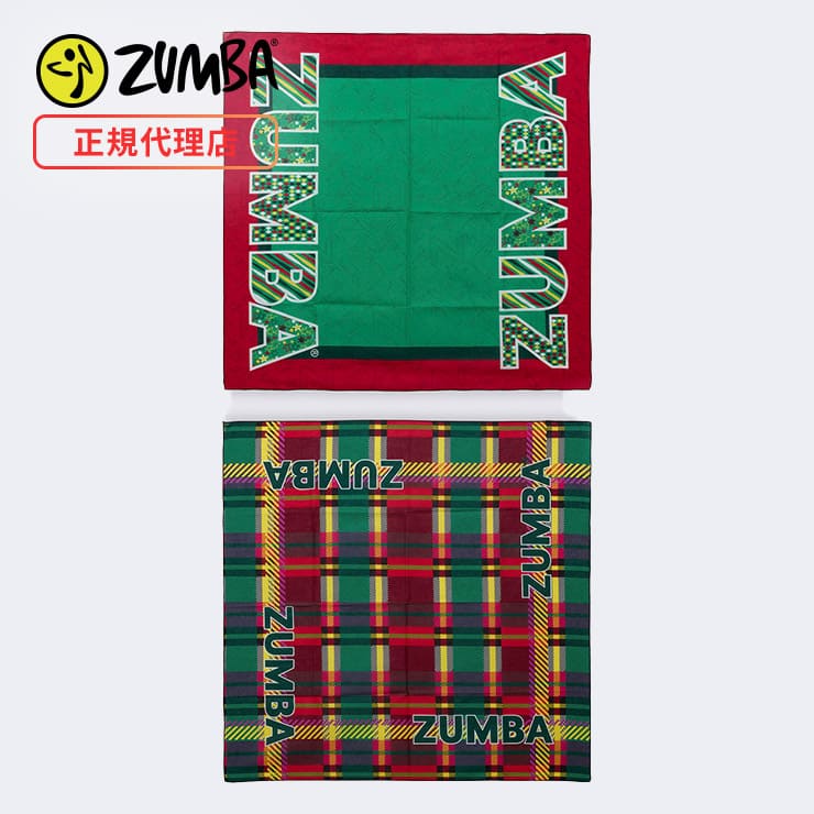 ZUMBA ズンバ 正規品 ウェア バンダナ 2枚組 ホリデー クリスマス