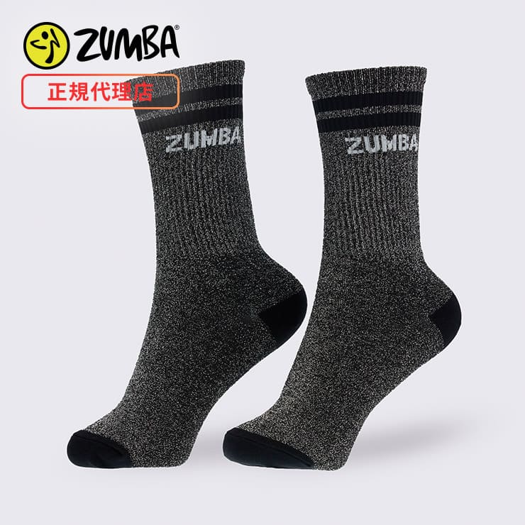 ZUMBA ズンバ 正規品 ウェア ソックス 靴下 レッグウェア ラメ