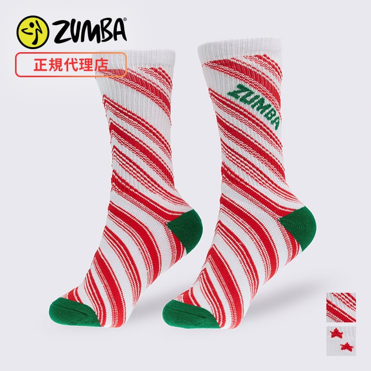 ZUMBA ズンバ 正規品 ウェア ソックス 靴下 レッグウェア ホリデー
