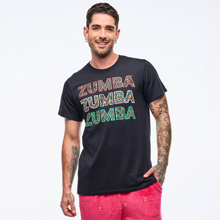 ZUMBA ズンバ 正規品 ウェア Tシャツ ユニセックス トップス ホリデー