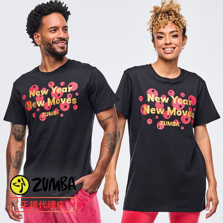 ZUMBA ズンバ 正規品 ウェア Tシャツ ユニセックス トップス ホリデー