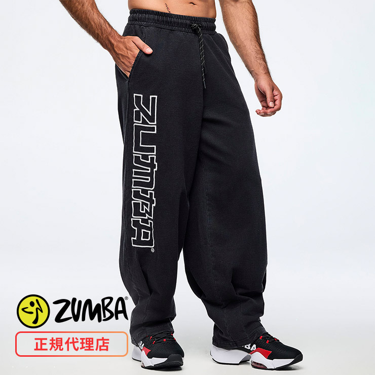 ZUMBA ズンバ 正規品 ウェア メンズ パンツ バレルレッグ スウェット