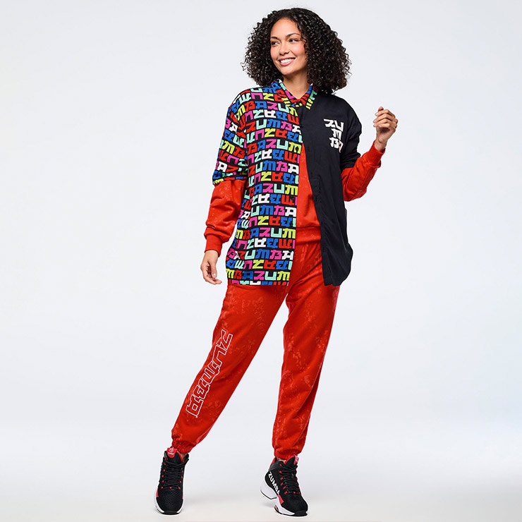 ZUMBA ズンバ 正規品 ウェア レディース スラウチ パンツ スウェット