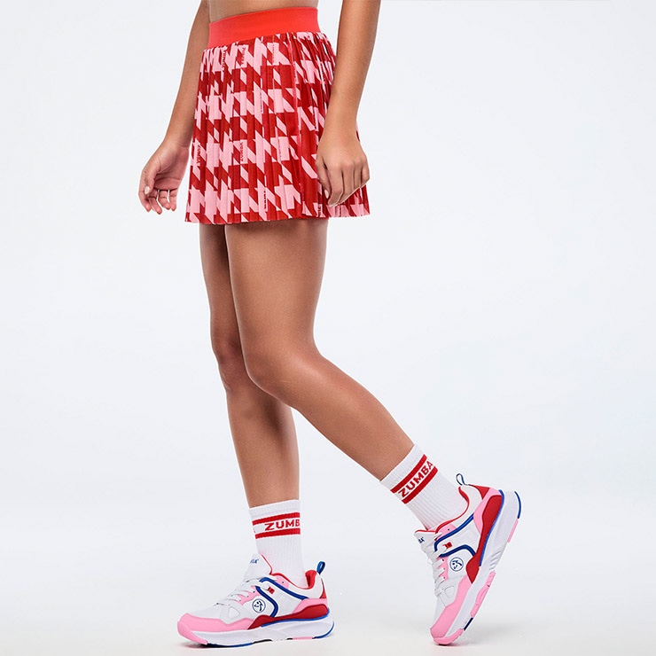 ZUMBA ズンバ 正規品 ウェア ソックス 靴下 ライン ロゴ ハーフクルー