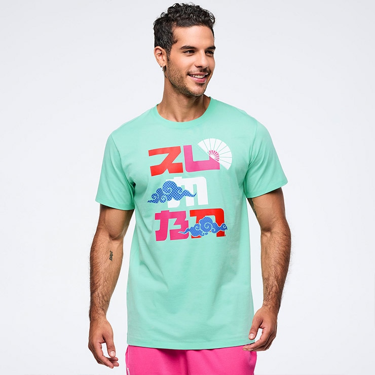 ZUMBA ズンバ 正規品 ウェア ユニセックス Tシャツ ロゴ グラフィック
