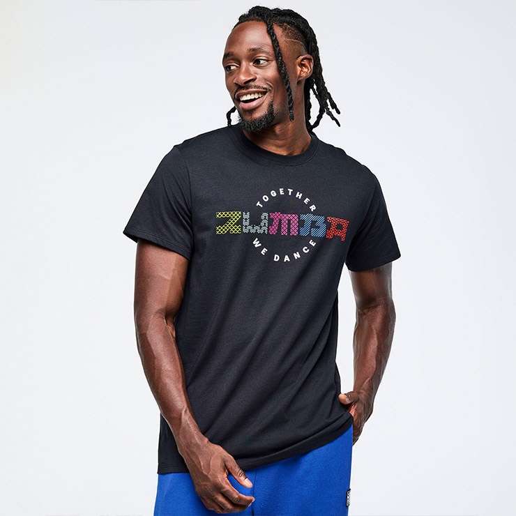 ZUMBA ズンバ 正規品 ウェア ユニセックス Tシャツ 半袖 ロゴ
