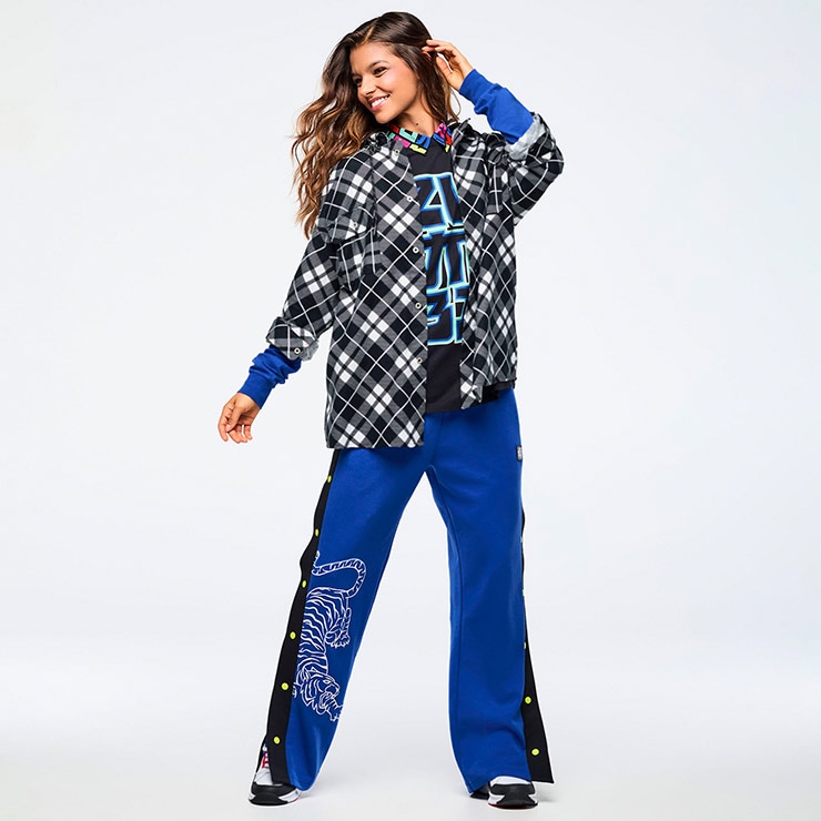 ZUMBA ズンバ 正規品 ウェア メンズ パンツ ロング サイドライン