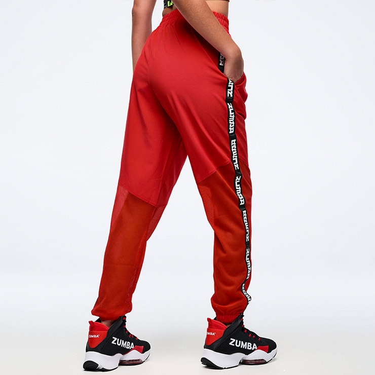 ZUMBA ズンバ 正規品 ウェア レディース パンツ トラックパンツ サイド