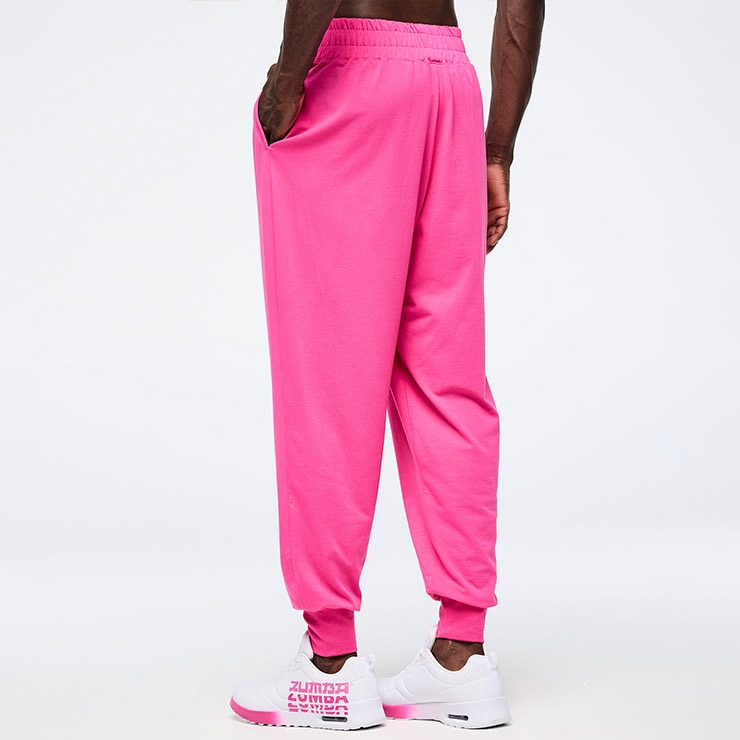 ZUMBA ズンバ 正規品 ウェア レディース ジョガーパンツ ロゴ 裾ゴム