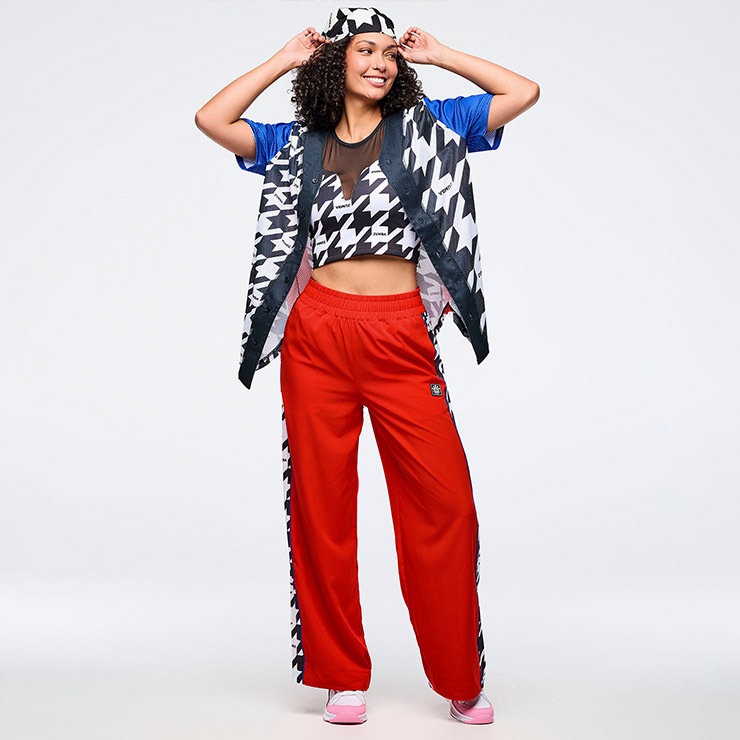 ZUMBA ズンバ 正規品 ウェア レディース パンツ ワイド トラック