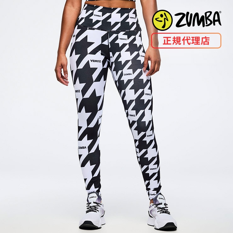 ZUMBA ズンバ 正規品 ウェア レディース レギンス ハイウエスト