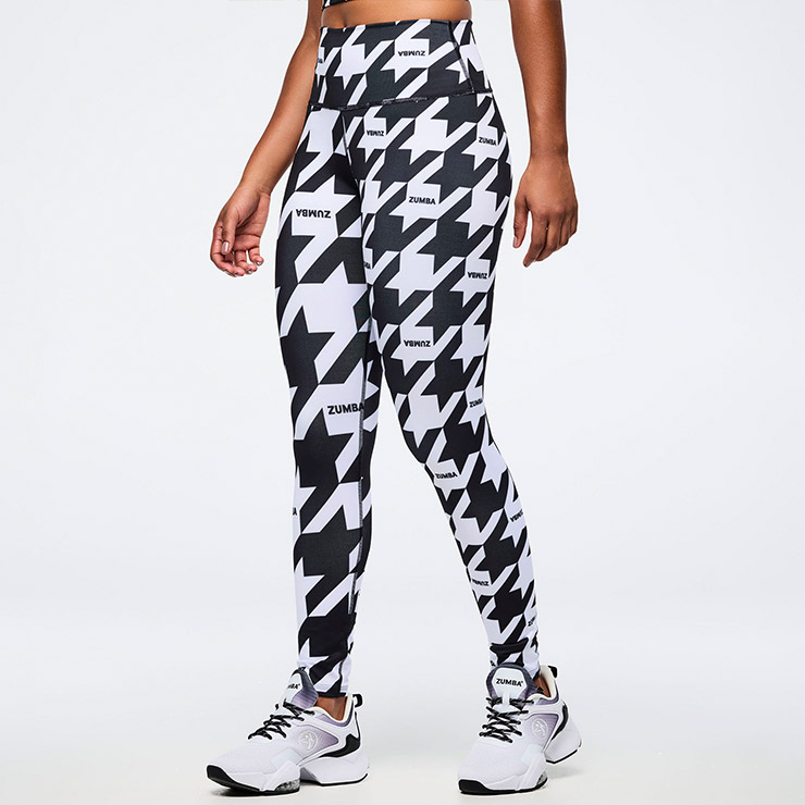 ZUMBA ハイウエストレギンス ZUMBA ズンバ 正規品 ウェア レディース レギンス ハイウエスト