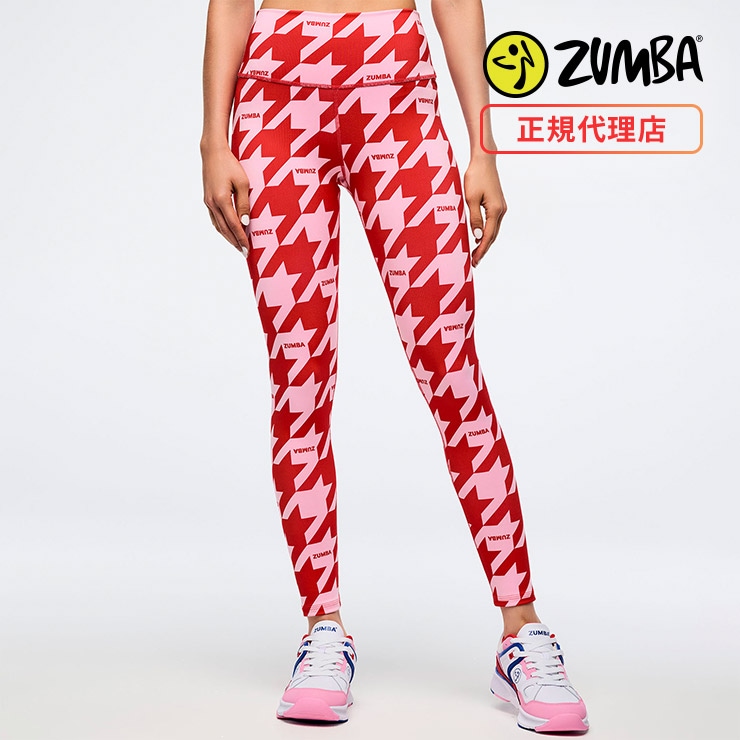 ZUMBA ズンバ 正規品 ウェア レディース レギンス ハイウエスト