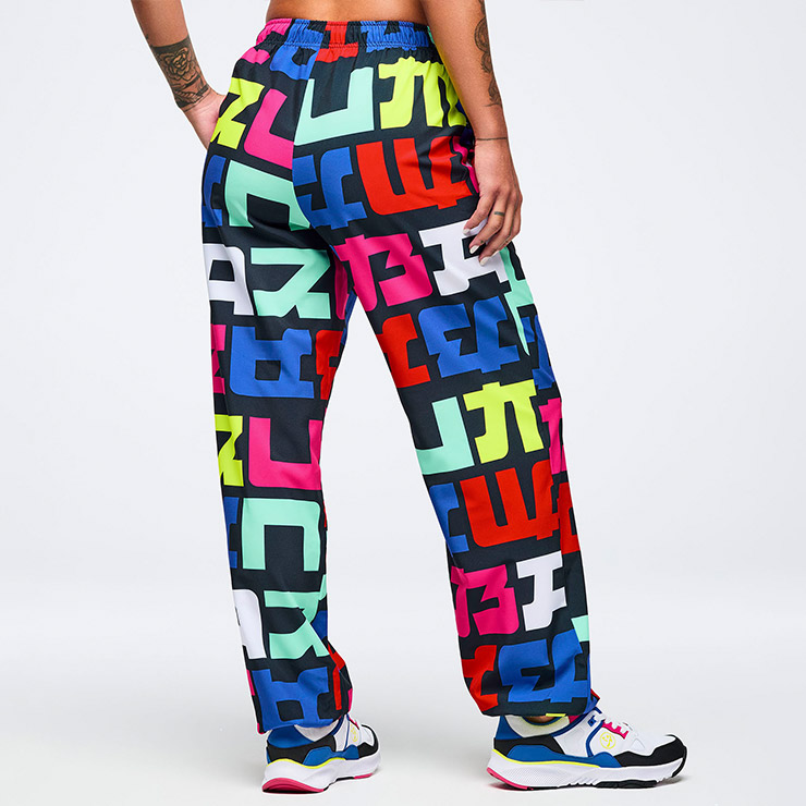 ZUMBA ズンバ 正規品 ウェア レディース パンツ スラウチパンツ 総柄