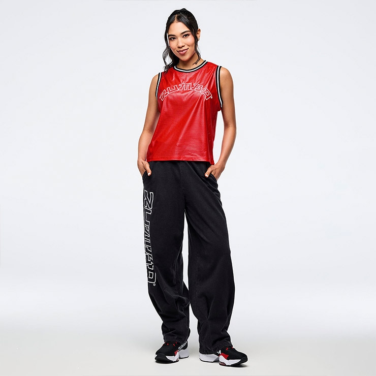 TK商店さん専用 ZUMBA ズンバ 正規品 ウェア レディース タンクトップ メッシュ ライン