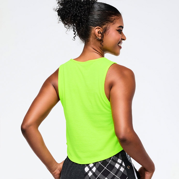 ZUMBA ズンバ 正規品 ウェア レディース タンクトップ ネオンカラー