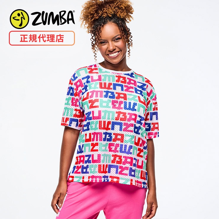 ZUMBAウエア　正規品　サイズXS ZUMBA ズンバ 正規品 Tシャツ 半袖 ロゴ ユニセックス トップス