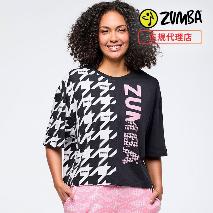 ZUMBAトップス ZUMBA ズンバ 正規品 ウェア レディース トップス 半袖 オーバーサイズ