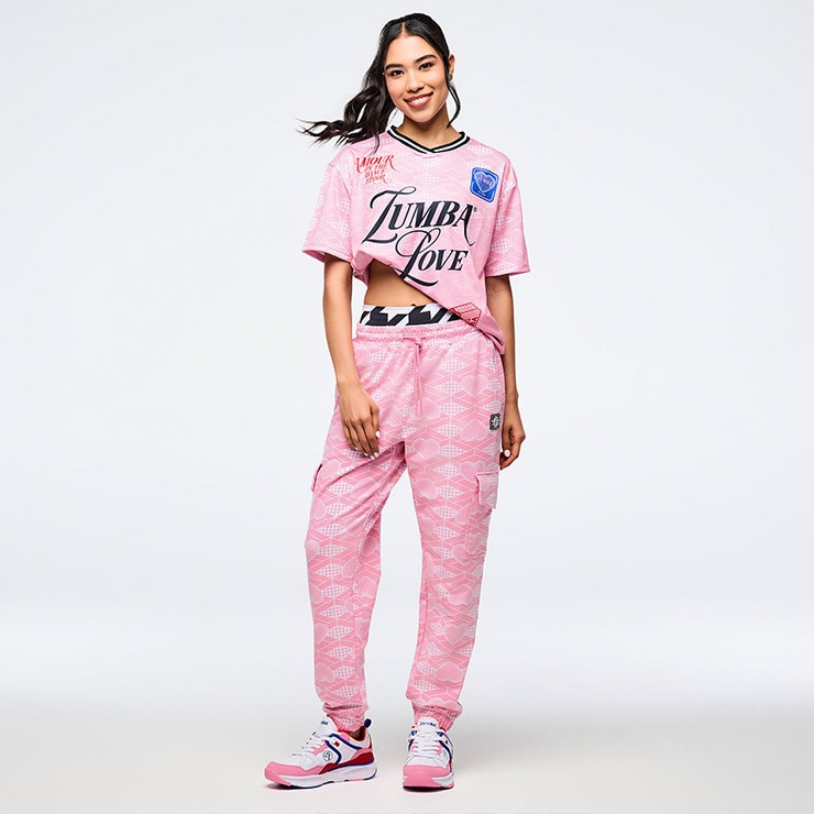 【正規品】ZUMBA Tシャツ パンツ ズンバ ウェア ZUMBA ズンバ 正規品 ウェア レディース トップス Tシャツ