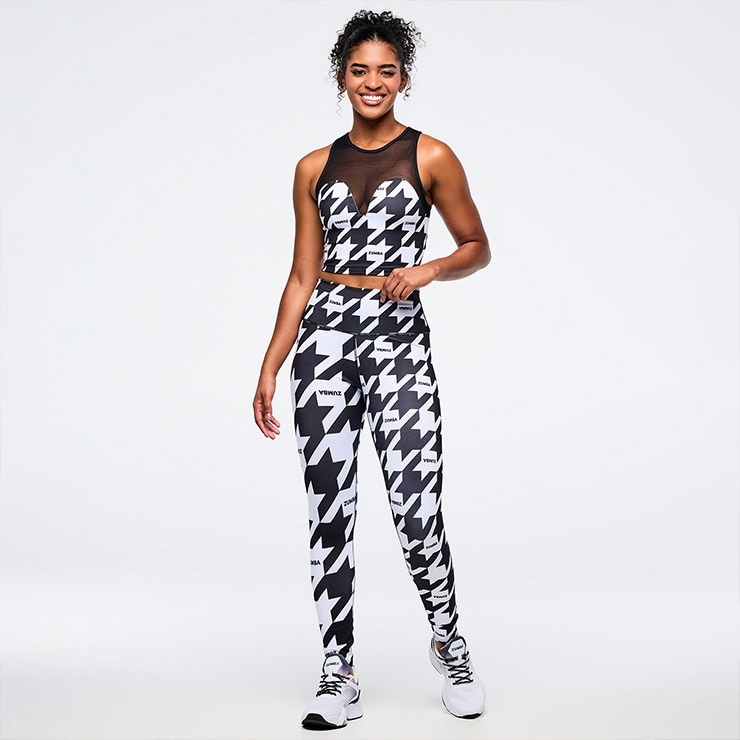 ZUMBA ズンバ 正規品 ウェア レディース レギンス ハイウエスト