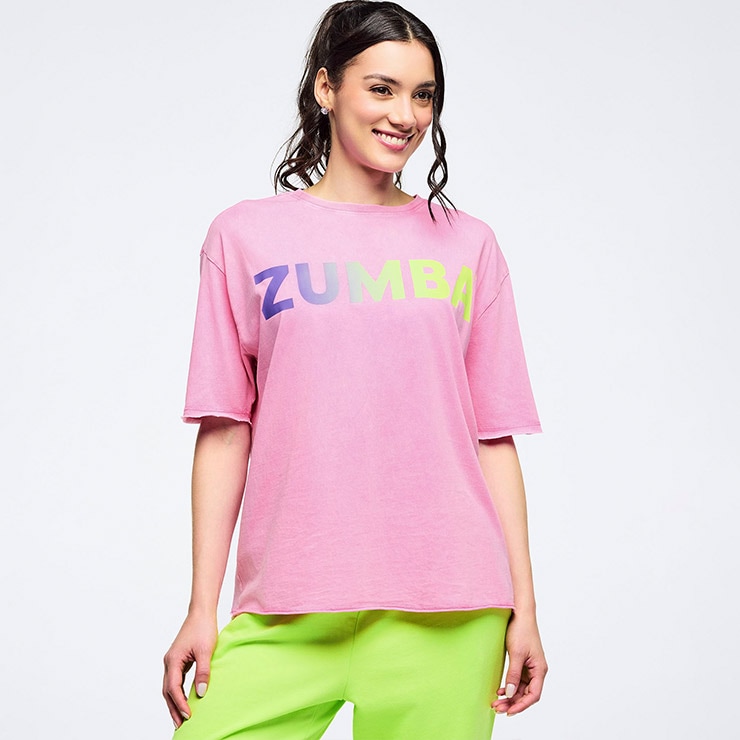 ZUMBA ズンバ 正規品 ウェア レディース トップス オーバーシルエット
