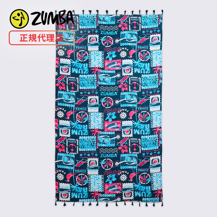 ZUMBA ズンバ 正規品 ウェア グッズ サロン パレオ 総柄 エクササイズ ZUMBA ズンバ 正規品 ウェア グッズ サロン パレオ 総柄 エクササイズ