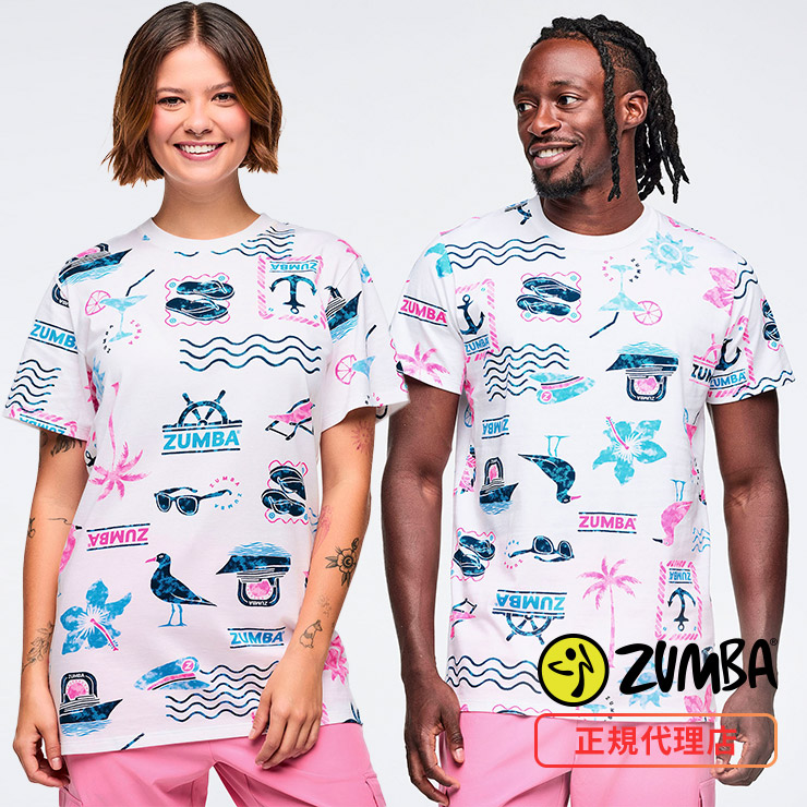 ZUMBA ズンバ 正規品 ウェア ユニセックス トップス Tシャツ 半袖