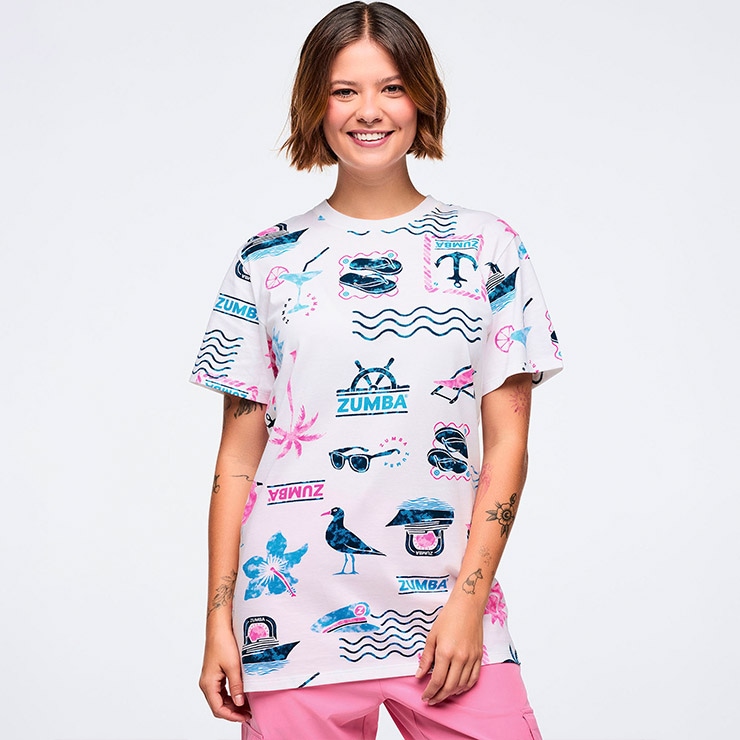 ZUMBA ズンバ 正規品 ウェア ユニセックス トップス Tシャツ 半袖