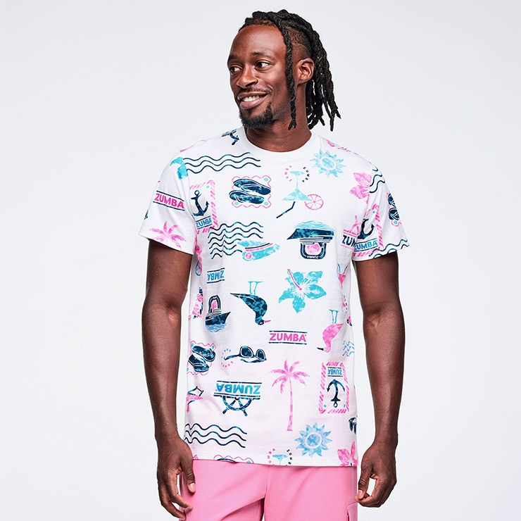 ZUMBA ズンバ 正規品 ウェア ユニセックス トップス Tシャツ 半袖