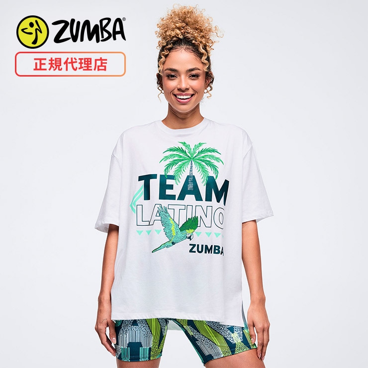 ZUMBA ズンバ 正規品 ウェア レディース トップス Tシャツ 半袖 ロゴ
