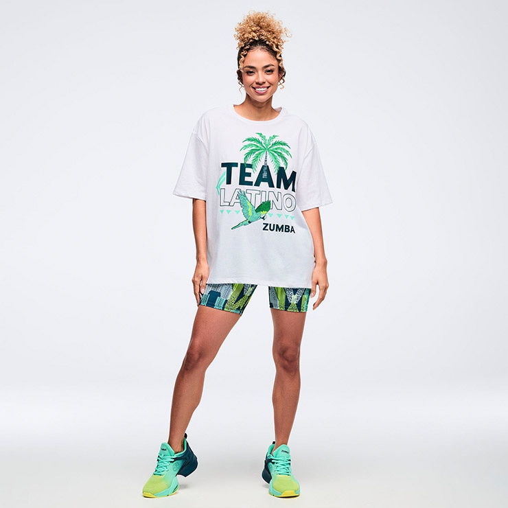 ZUMBA ズンバ 正規品 ウェア レディース トップス Tシャツ 半袖 ロゴ