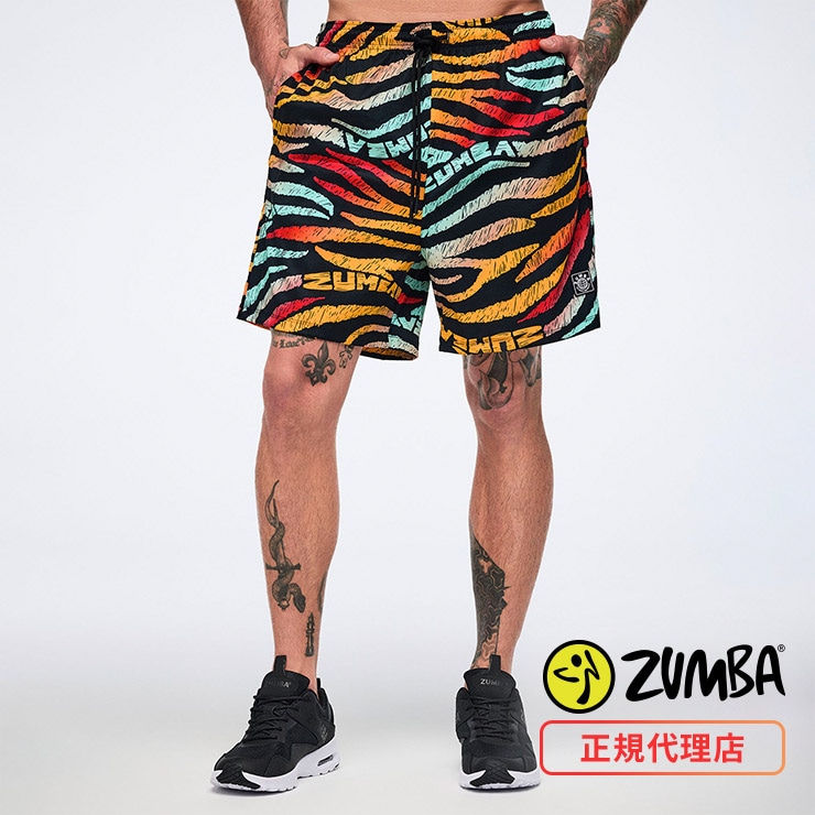 ZUMBA ズンバ 正規品 ウェア メンズ ショートパンツ ショーツ ボトム