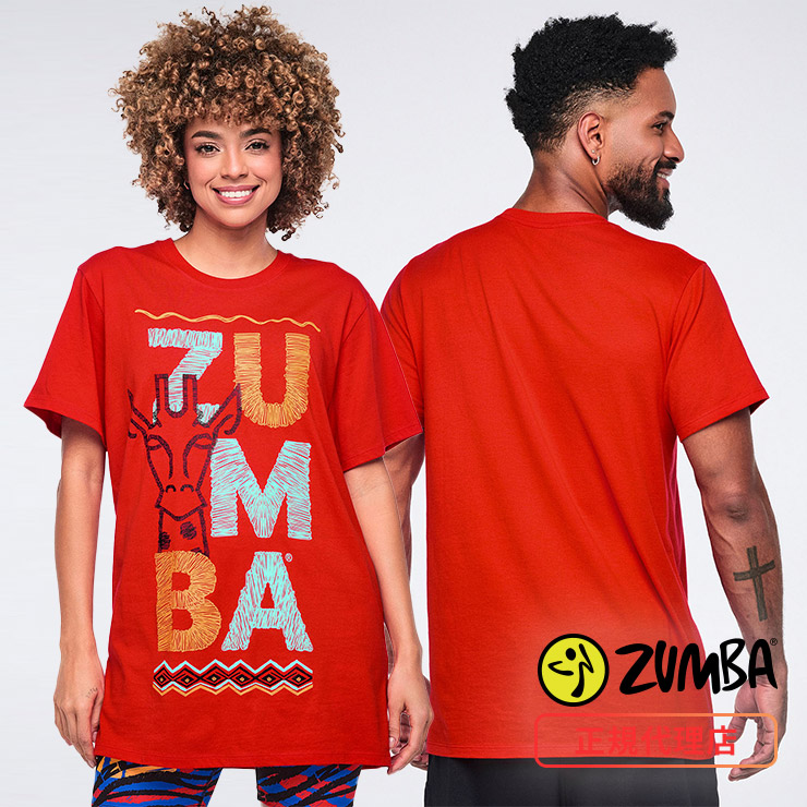 zumba シャツ ジュニア 黒 黄色 赤 緑 ズンバウェア Zumba - zumba シャツ ジュニア 黒 黄色 赤 緑 ズンバウェア の通販 by