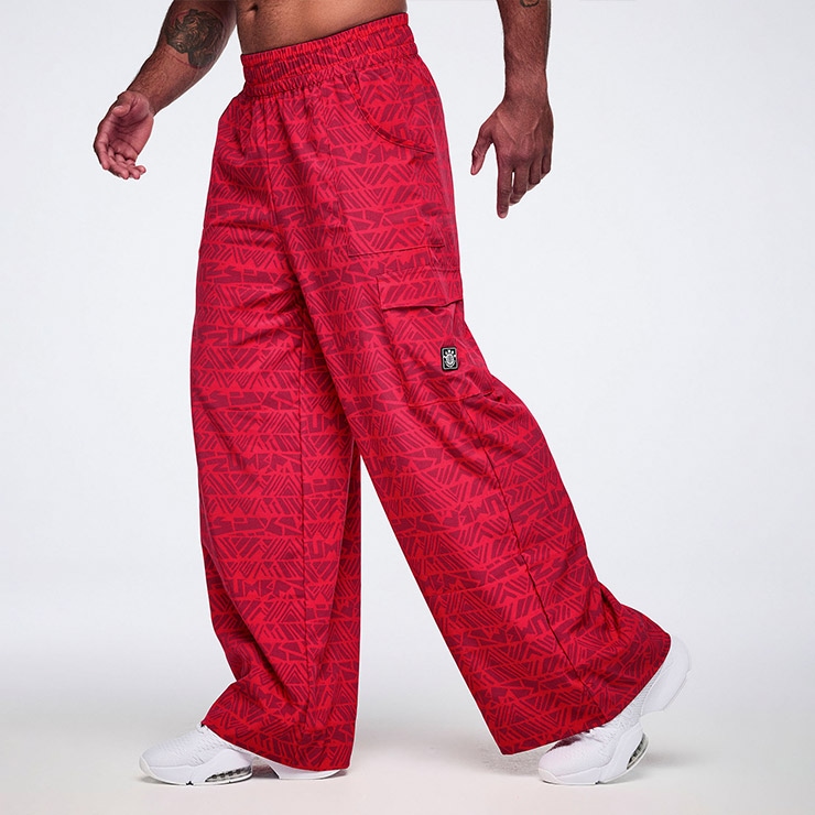 ZUMBA ズンバ 正規品 ウェア レディース トラックパンツ ワイド カーゴ