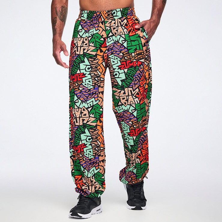 夢*月様 ★新品★完売★希少品★ZUMBA®️男女兼用トラックパンツ Sサイズ ZUMBA ズンバ 正規品 ウェア レディース トラックパンツ ロング パンツ