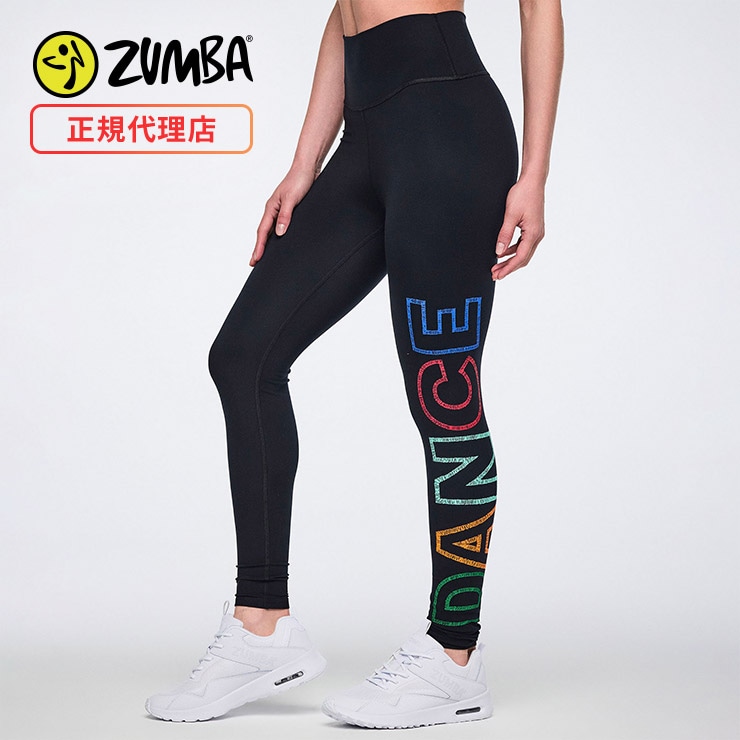 ZUMBA ズンバ 正規品 ウェア レディース レギンス アンクル丈 ハイ
