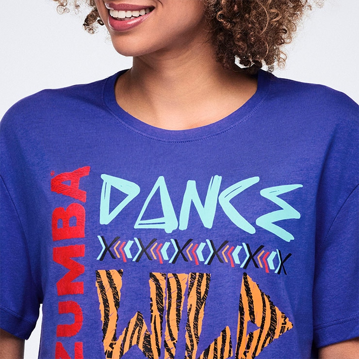 ZUMBA ズンバ 正規品 ウェア レディース Tシャツ 半袖 クロップ丈