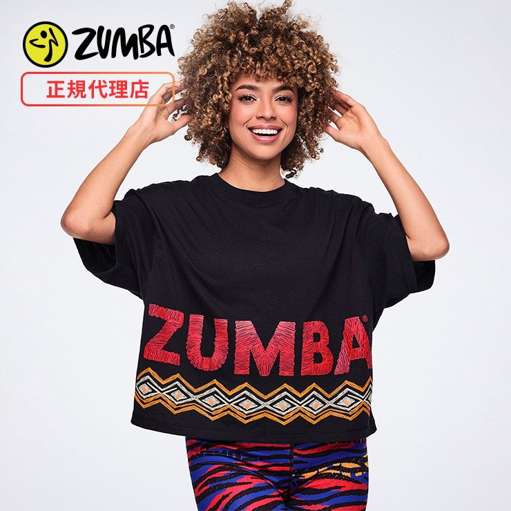 専用です⭐︎ZUMBAシャツ⭐︎ ZUMBA ズンバ 正規品 ウェア レディース Tシャツ 半袖 ボックス