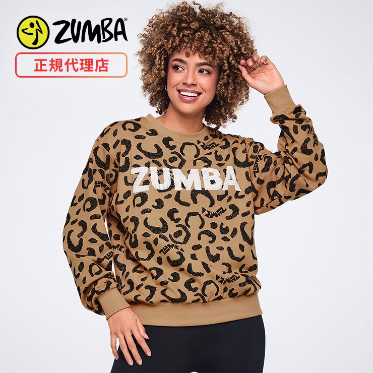 ZUMBA ズンバ 正規品 ウェア レディース スウェット 長袖 トップス