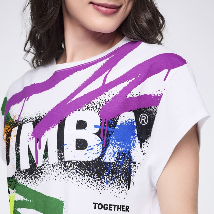 新品　正規品　ズンバ X S Tシャツ　トップス ZUMBA ズンバ 正規品 ウェア メンズ 半袖 Tシャツ グラフィック