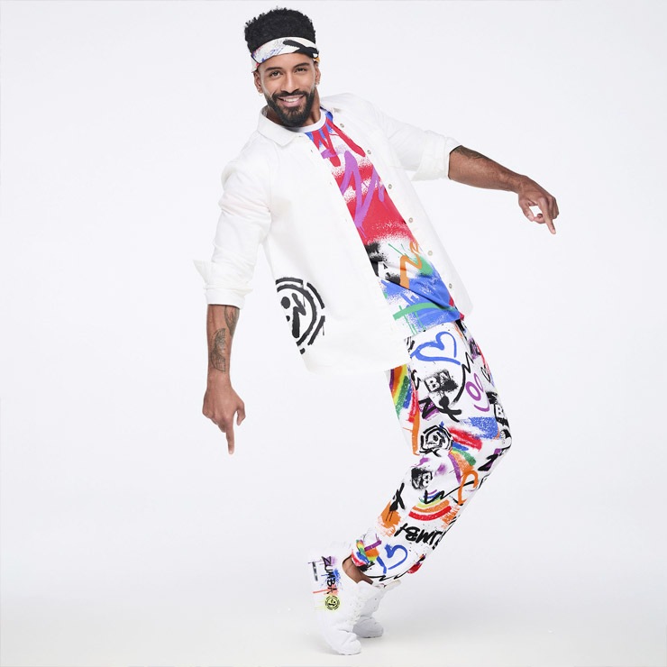 ZUMBA ズンバ 正規品 ウェア バンダナ 2枚組 2枚セット グラフィック