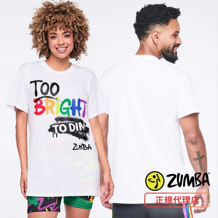 ZUMBA ズンバ 正規品 ウェア ユニセックス Tシャツ 半袖 グラフィック