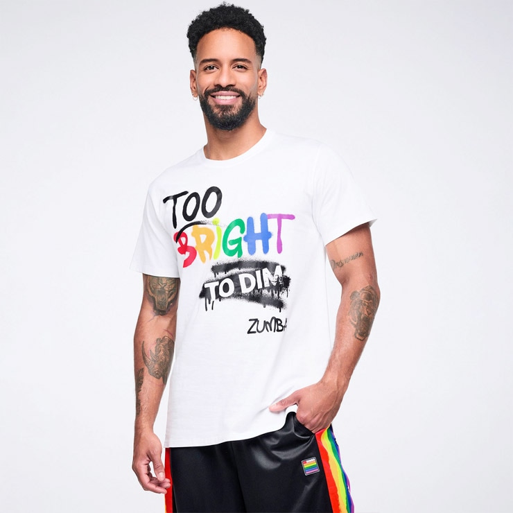 ZUMBA ズンバ 正規品 ウェア ユニセックス Tシャツ 半袖 グラフィック