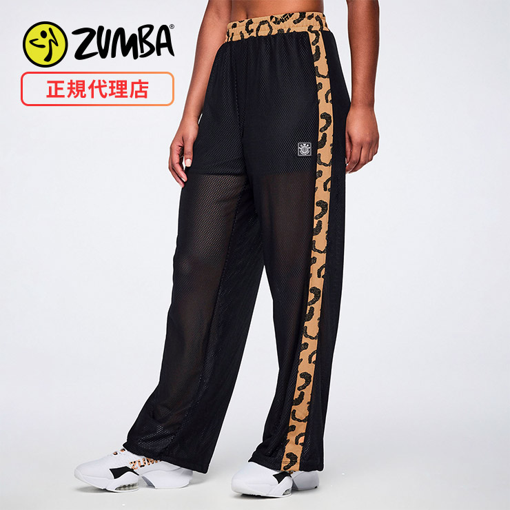 ZUMBA ズンバ 正規品 ウェア レディース メッシュパンツ サイドライン
