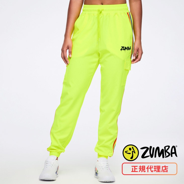 ZUMBA パンツ正規品お値下げ ZUMBA ズンバ 正規品 ウェア レディース カーゴパンツ ロングパンツ