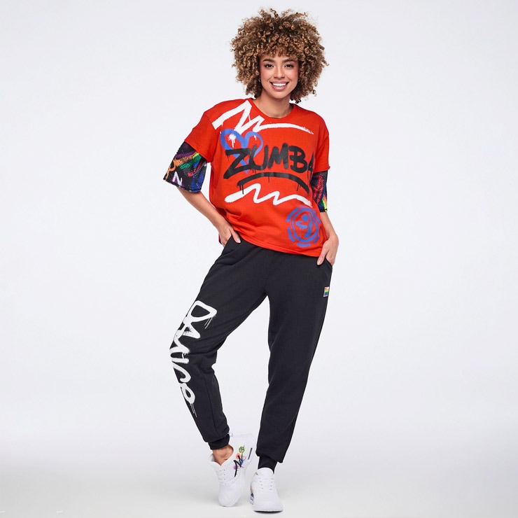ZUMBA ズンバ 正規品 ウェア レディース スウェットパンツ ロング