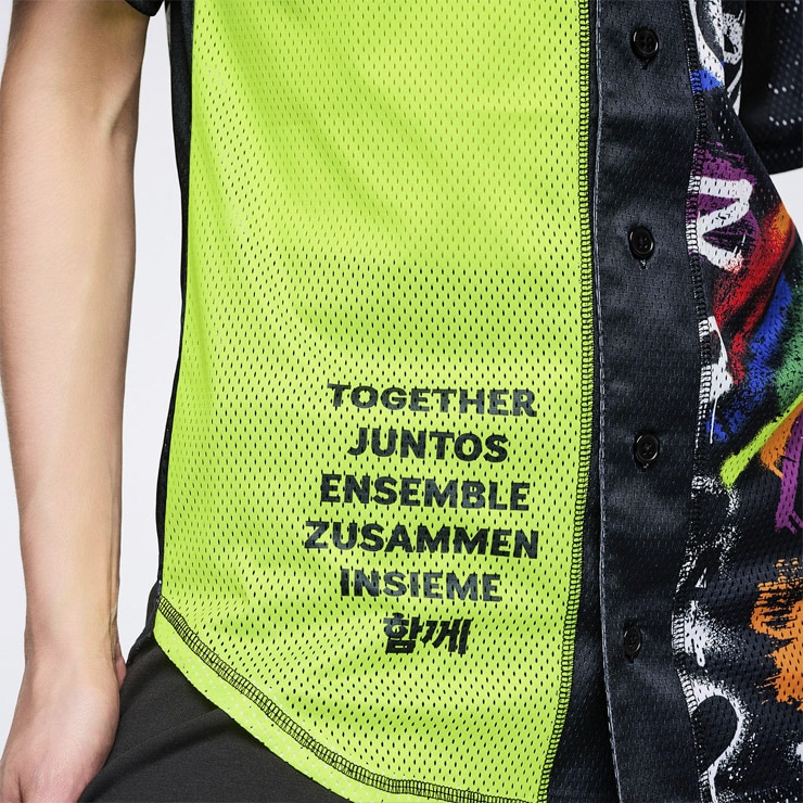 ZUMBA ズンバ 正規品 ウェア レディース ベースボールシャツ メッシュ