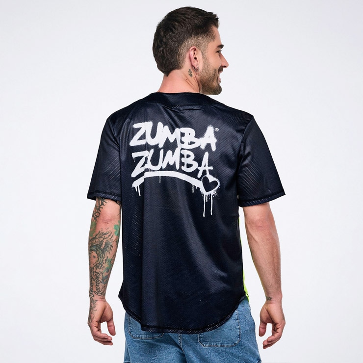 ZUMBA セット　シャツ　パンツ ZUMBA ズンバ 正規品 ウェア レディース ベースボールシャツ メッシュ