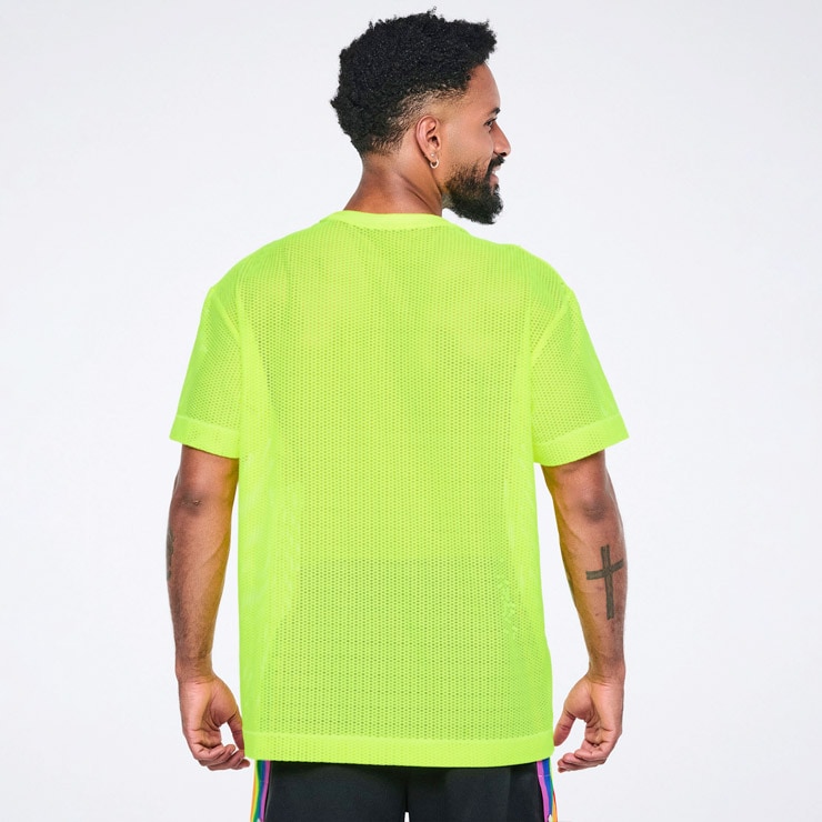 ZUMBA ズンバ 正規品 ウェア レディース Tシャツ 半袖 メッシュ