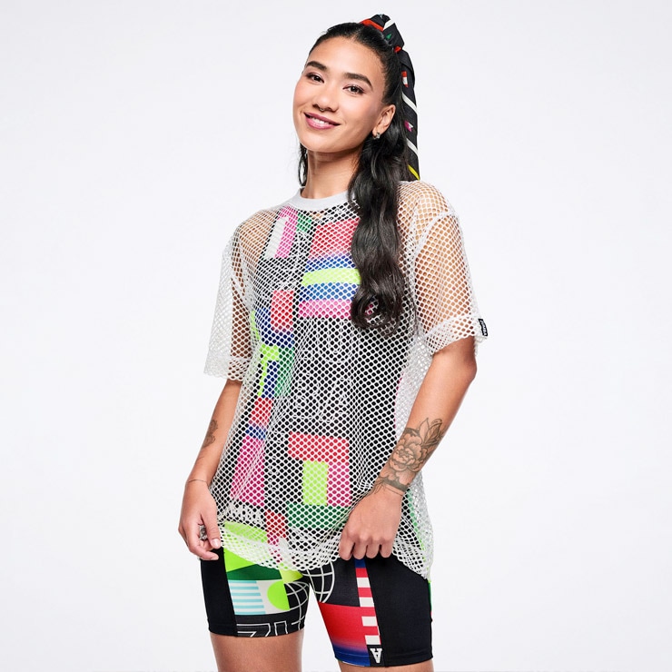 ZUMBA®正規品３枚T＆レギンス1枚＆バンダナ１枚 ZUMBA ズンバ 正規品 ウェア グッズ バンダナ 2枚組 ロゴ カラフル